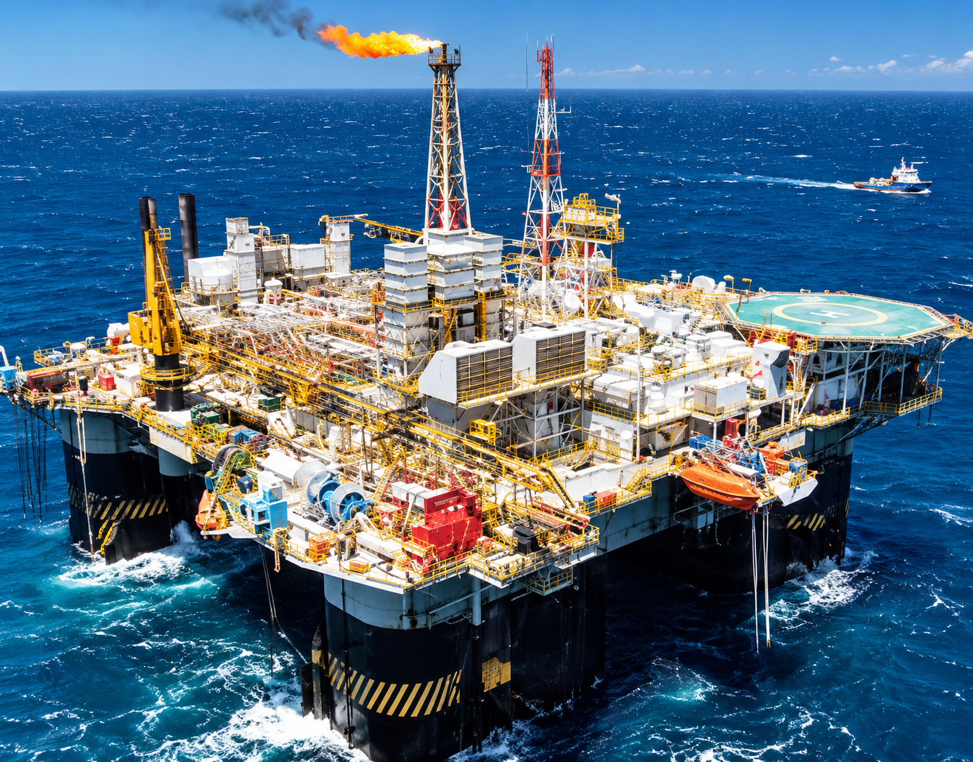 Petrobras atinge novos recordes mensais de produção de petróleo no pré-sal